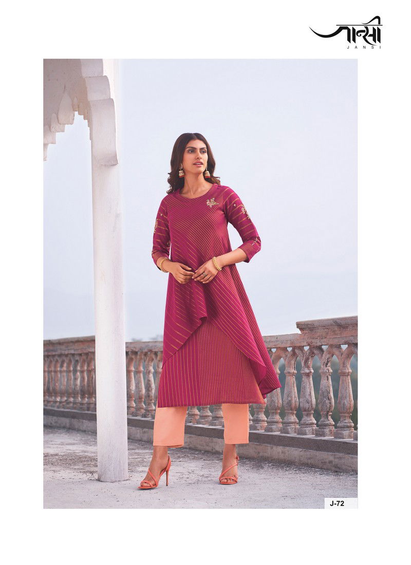 Pink Colour Sringar Designer Kurti With Bottom Party Wear Collection J-72